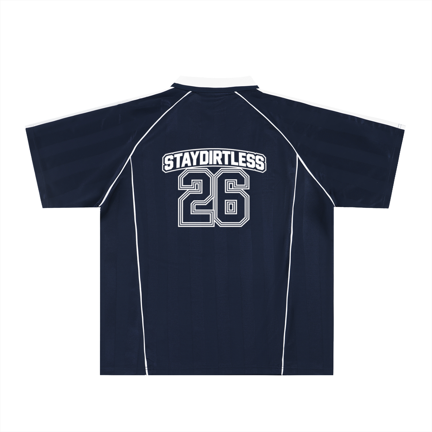 Shadow Stripe Collared Soccer Jersey