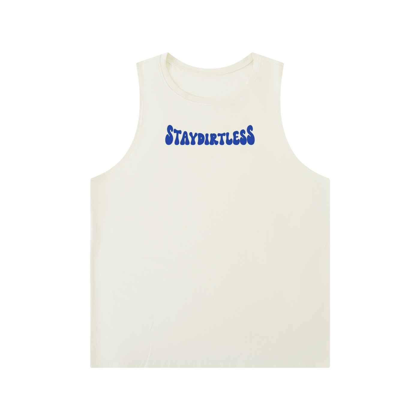 Stay Dirtless SS26 Solid Crewneck Tank