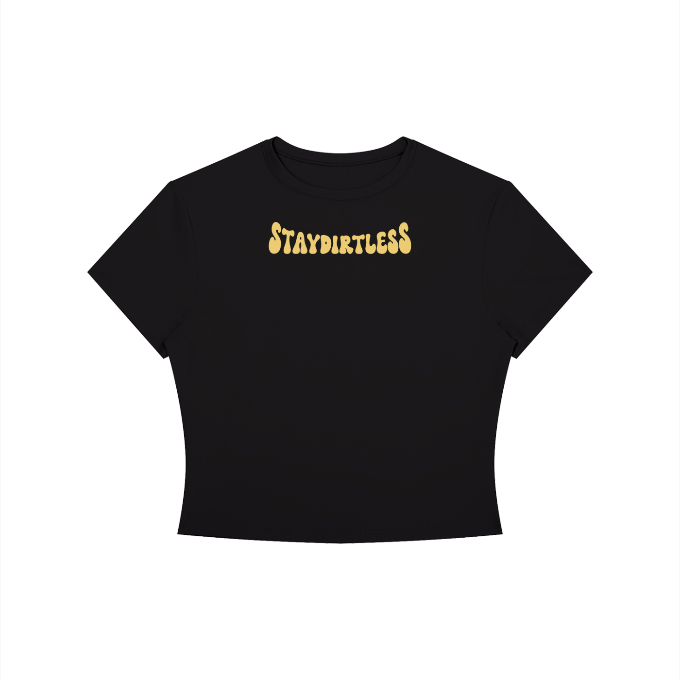 Stay Dirtless SS26 Women’s Crop Tee