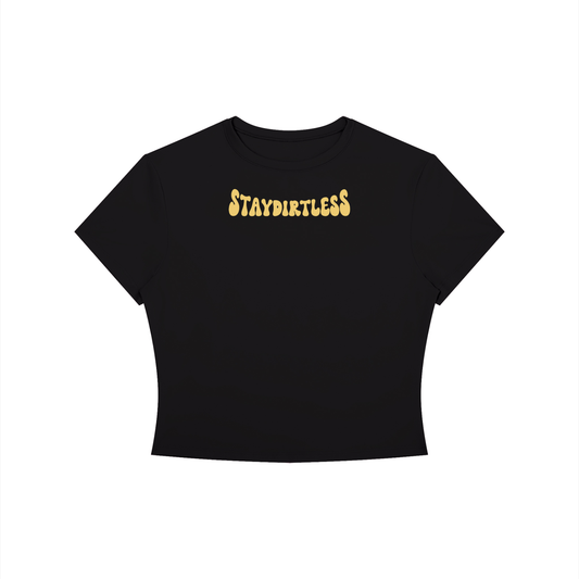 Stay Dirtless SS26 Women’s Crop Tee
