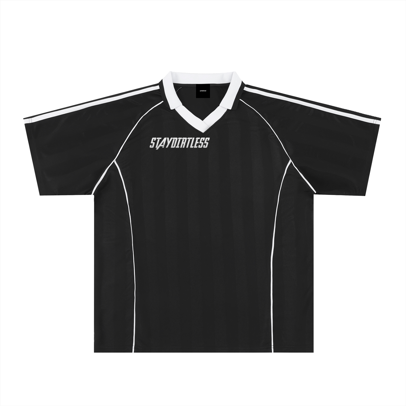 Shadow Stripe Collared Soccer Jersey