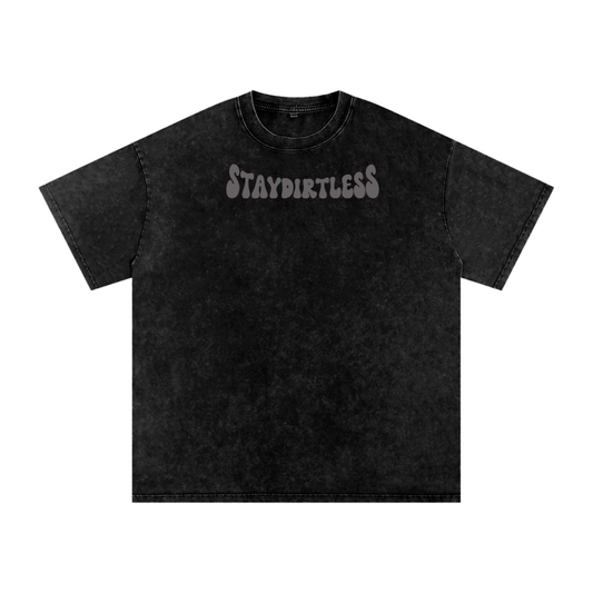 Stay Dirtless SS26 Oversized Vintage Faded Tee